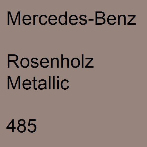 Mercedes-Benz, Rosenholz Metallic, 485.